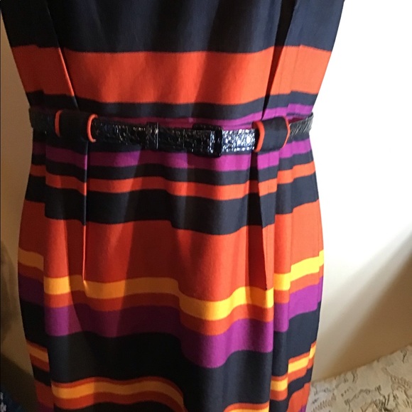 Women’s size 16 Emma Michele sleeveless dress with belt - Picture 2 of 12